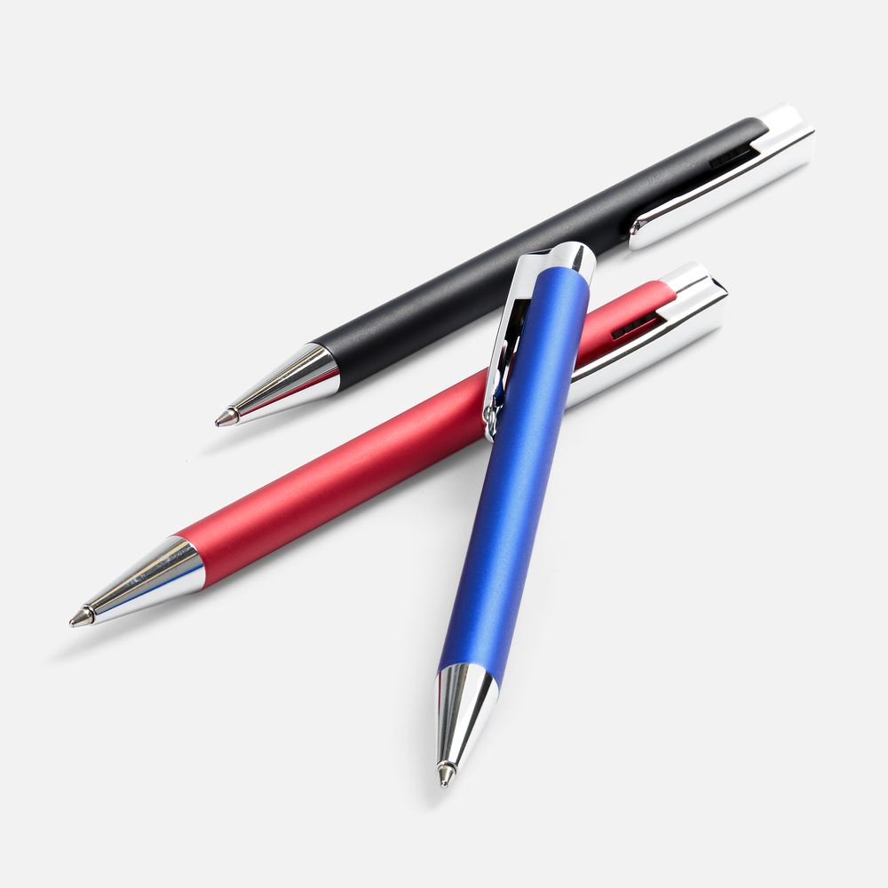 Ручка шариковая Stork, красная-4
