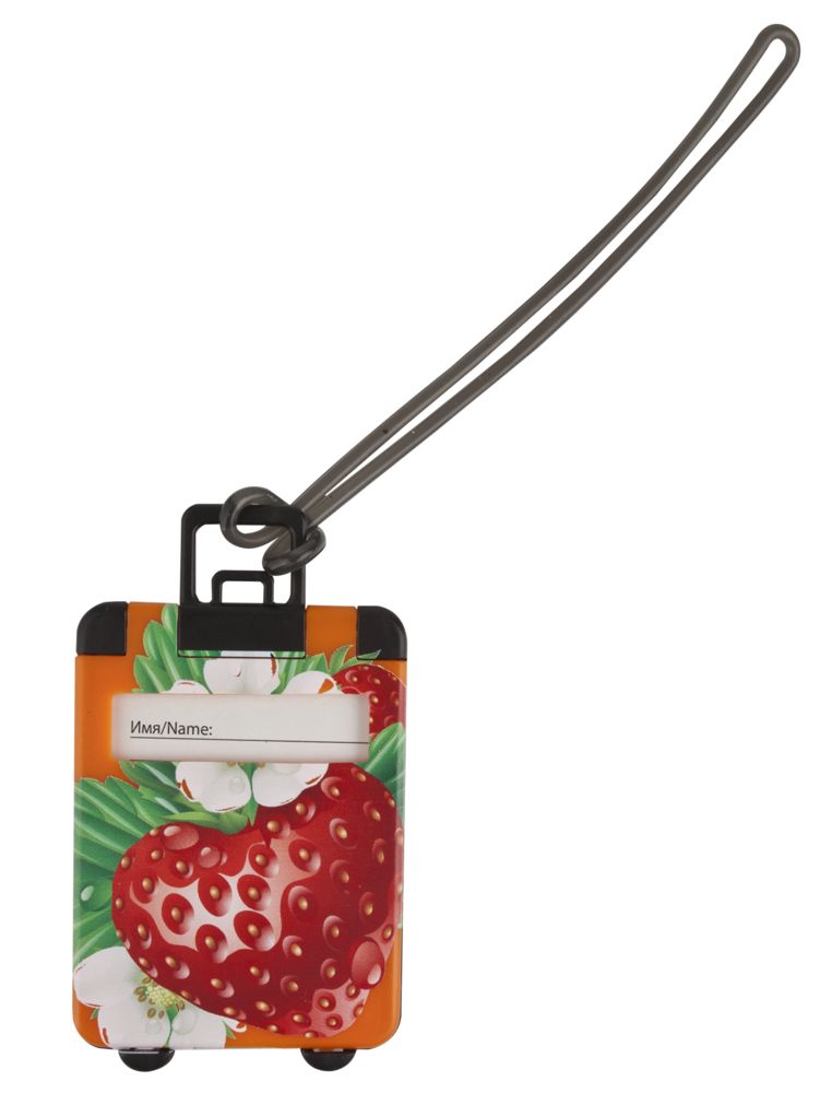Бирка для багажа Trolley, оранжевая-4