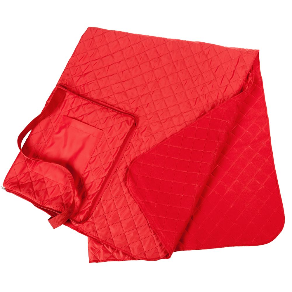 Плед для пикника Soft & Dry, красный-3
