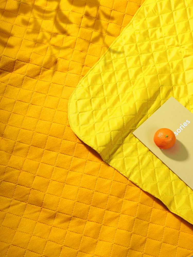 Плед для пикника Soft & Dry, желтый-6