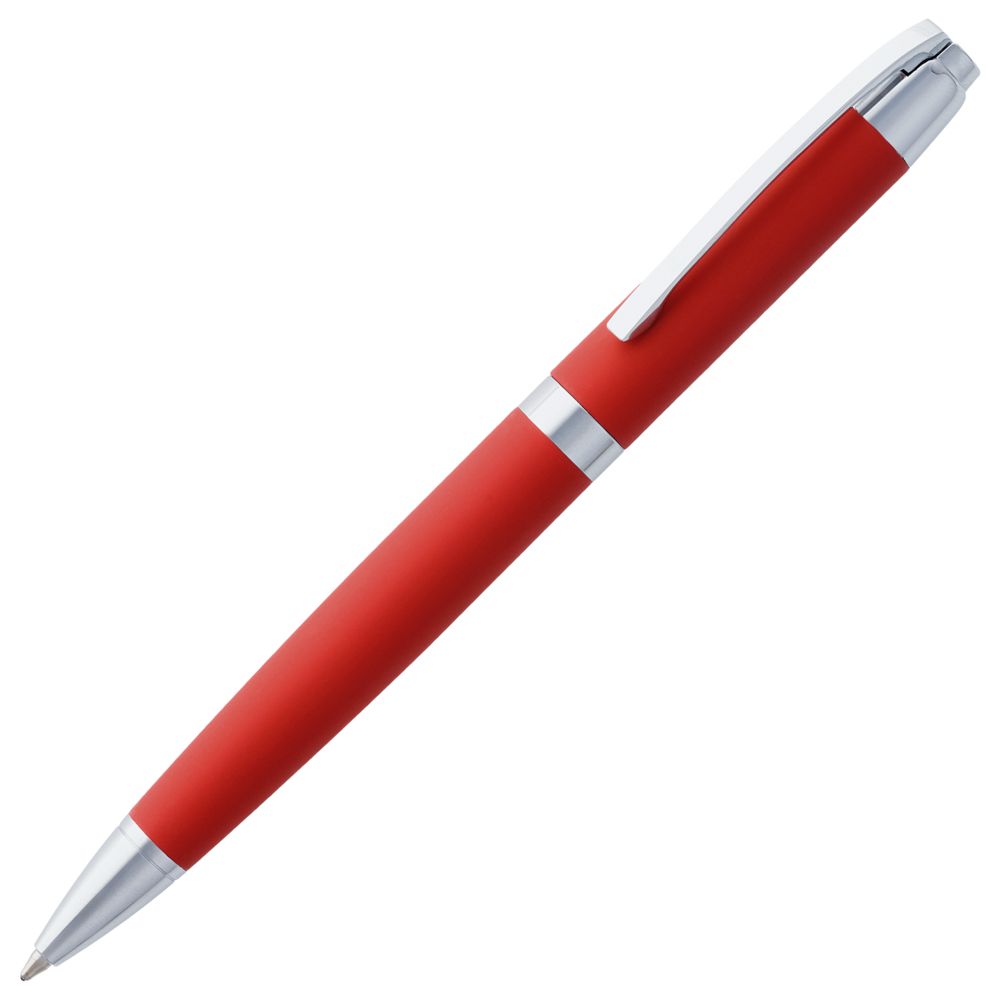 Ручка шариковая Razzo Chrome, красная-1