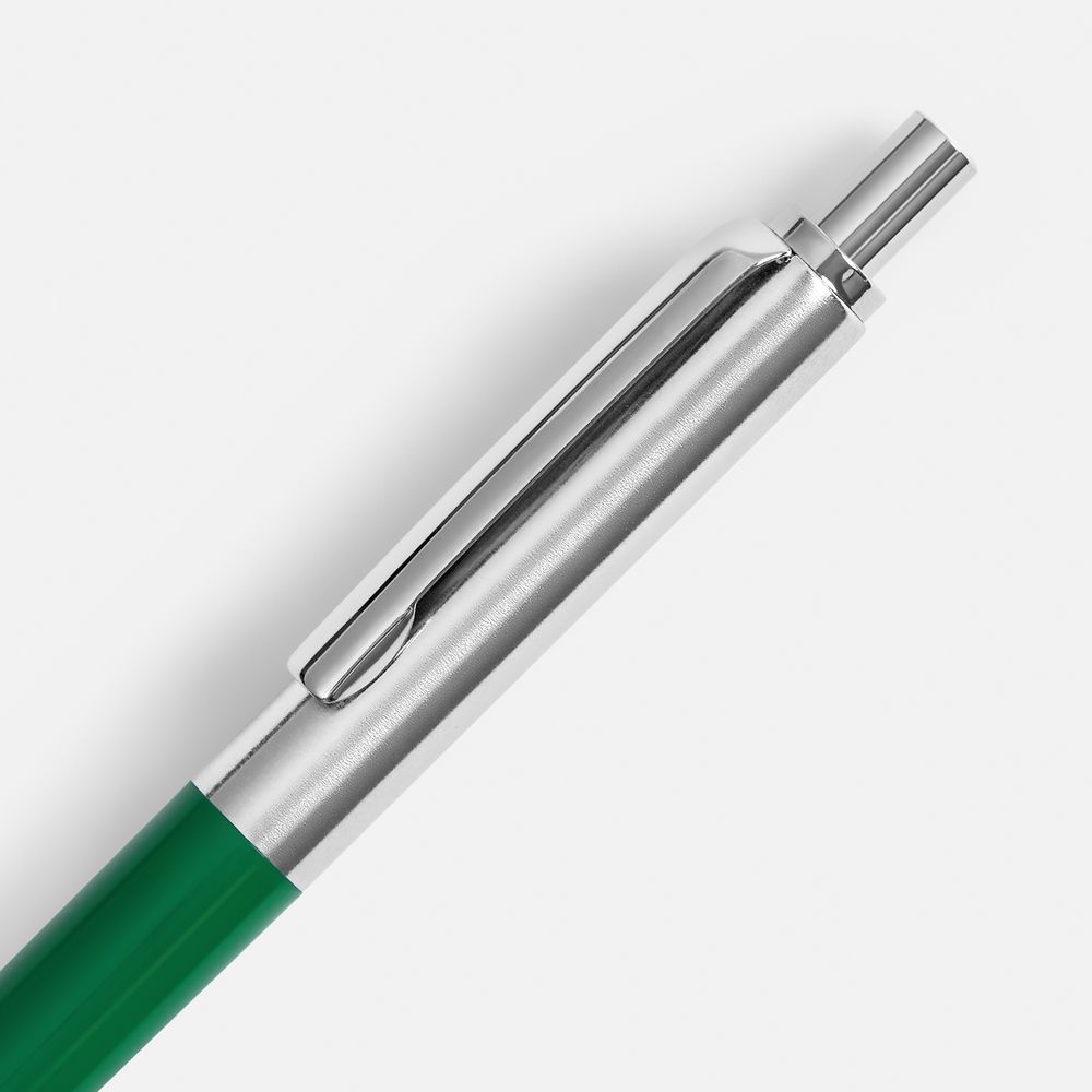 Ручка шариковая Popular, зеленая-3