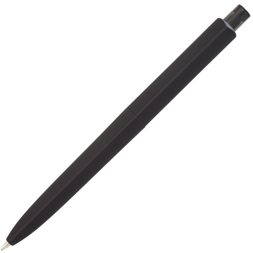 Ручка шариковая Prodir DS8 PRR-T Soft Touch, черная-4