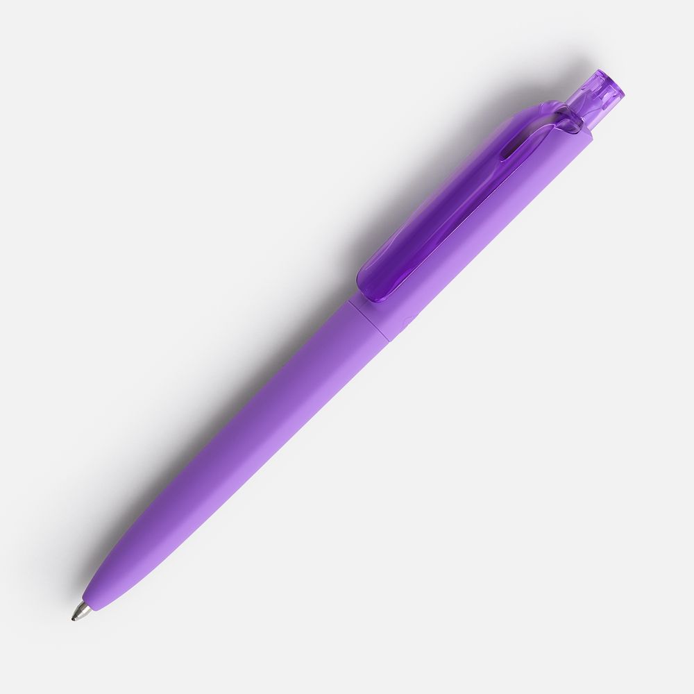 Ручка шариковая Prodir DS8 PRR-T Soft Touch, фиолетовая-1