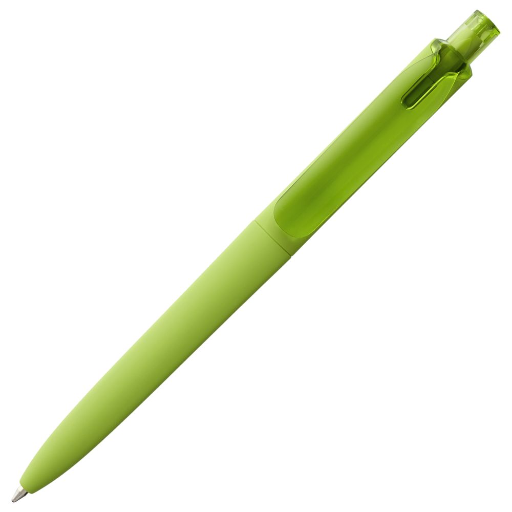 Ручка шариковая Prodir DS8 PRR-T Soft Touch, зеленая-4