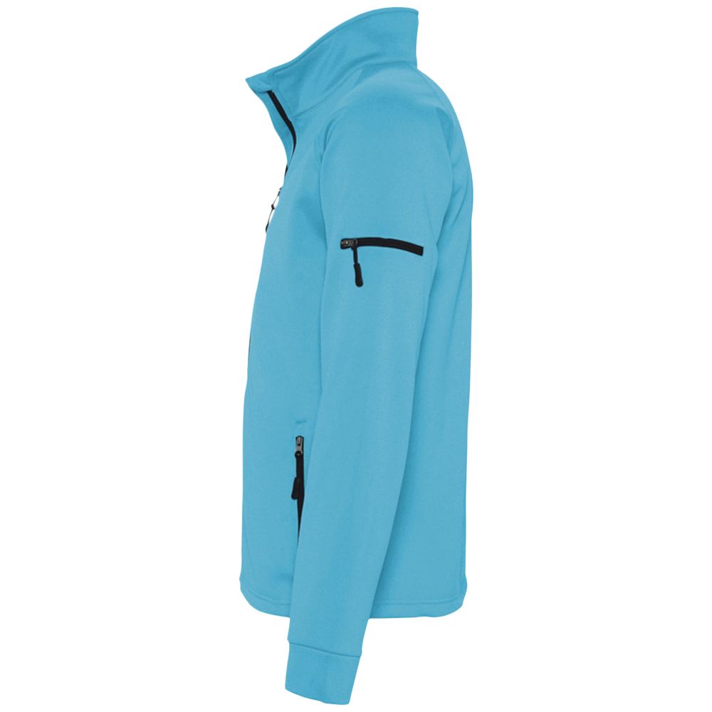 Куртка флисовая мужская New look men 250 бирюзовая, размер S-3