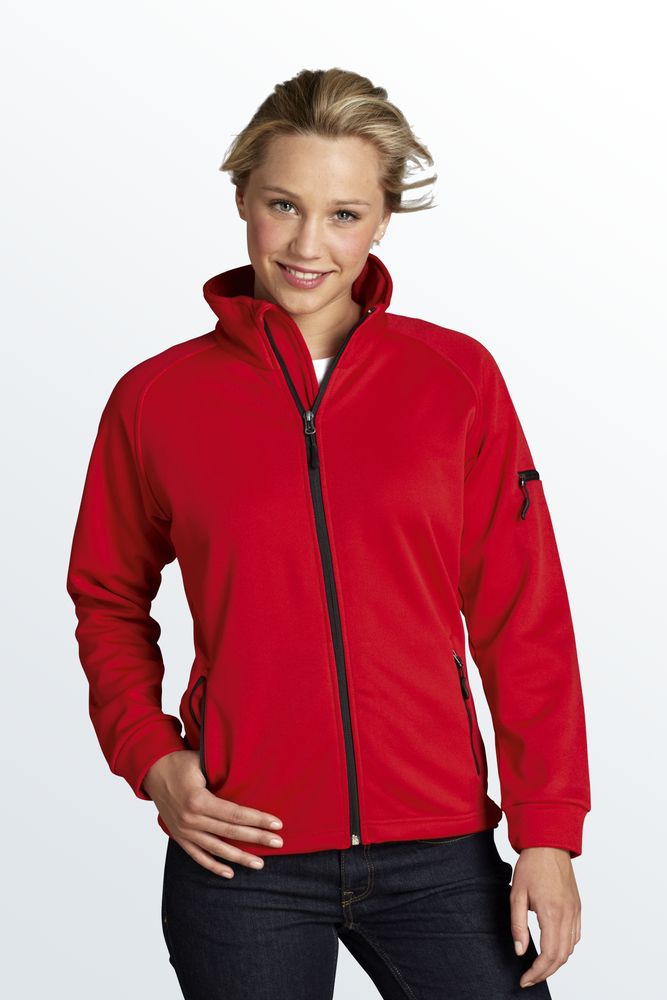 Куртка флисовая женская New look women 250 красная, размер L-4