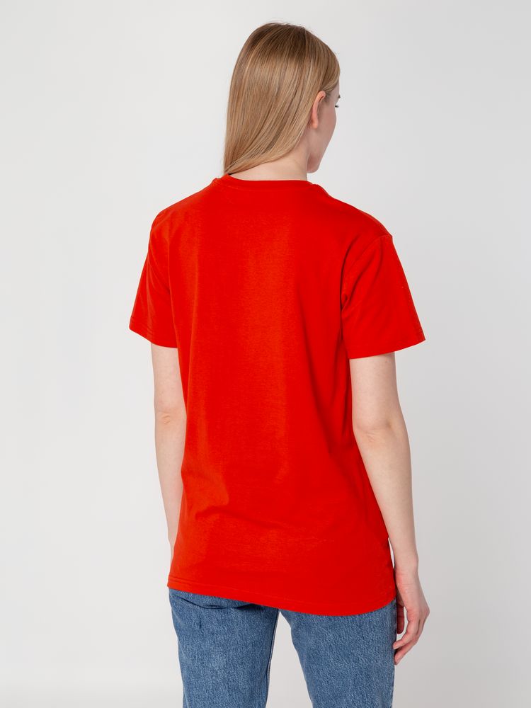 Футболка унисекс T-Bolka 160, красная, размер S-9