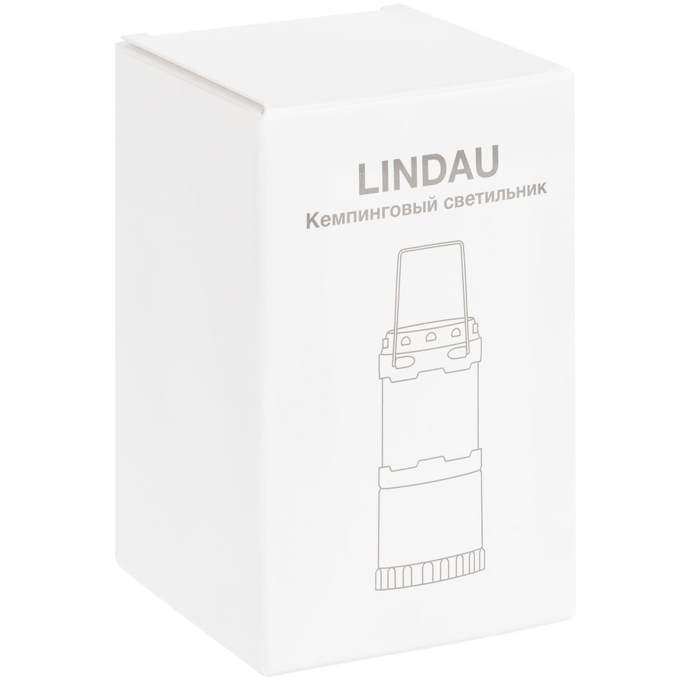 Кемпинговый фонарь Lindau, серебристый-9