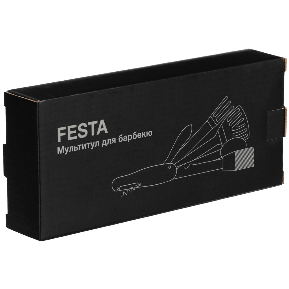 Мультитул для барбекю Festa, черный-10