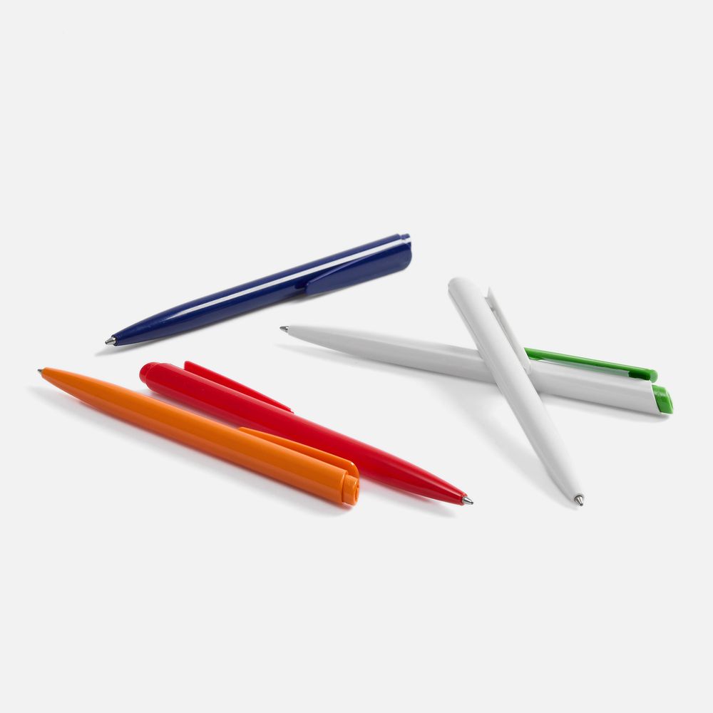 Ручка шариковая Senator Dart Polished, белая-5