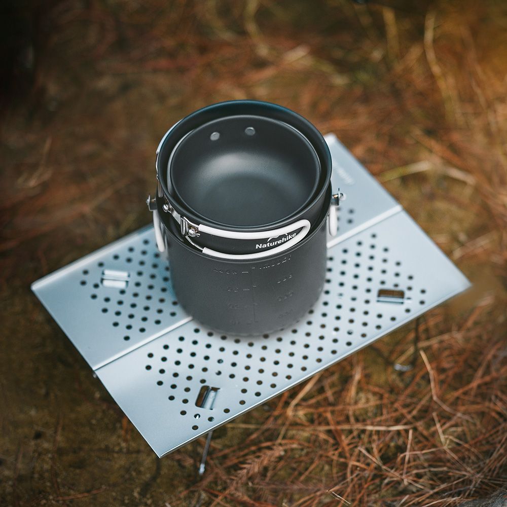 Набор посуды Naturehike NH18T018-G, серый-4