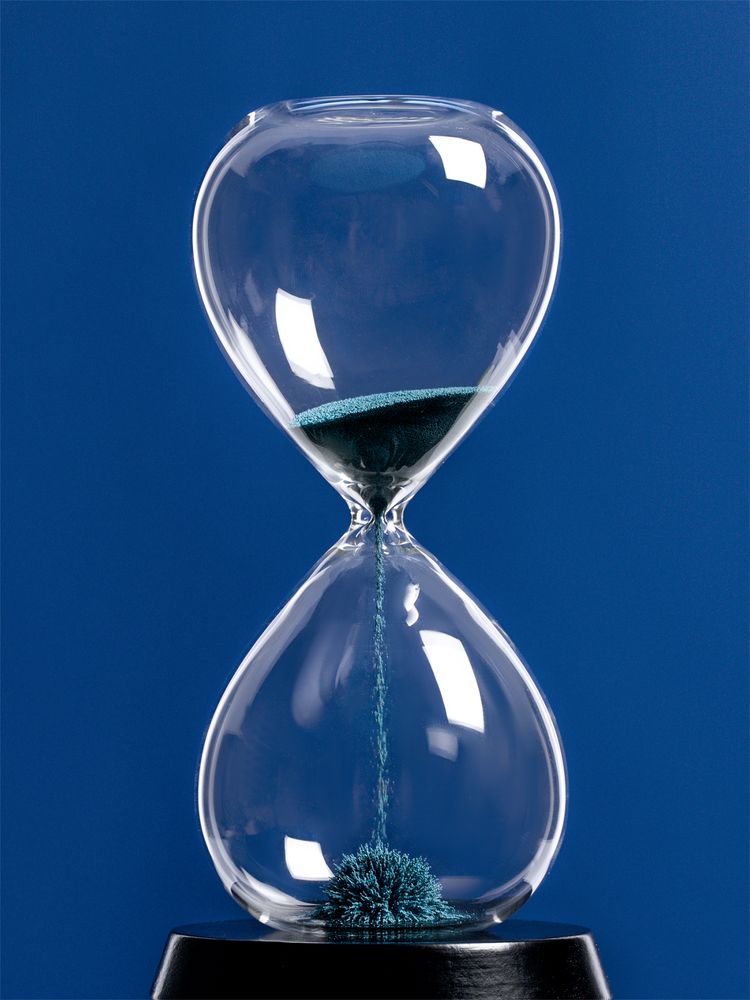 Магнитный антистресс Elusive Time, синий-3