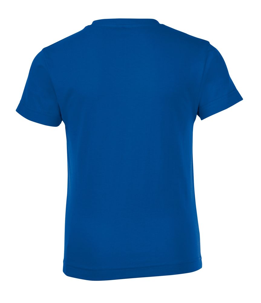 Футболка детская Regent Fit Kids, ярко-синяя, на рост 118-128 см (8 лет)-3