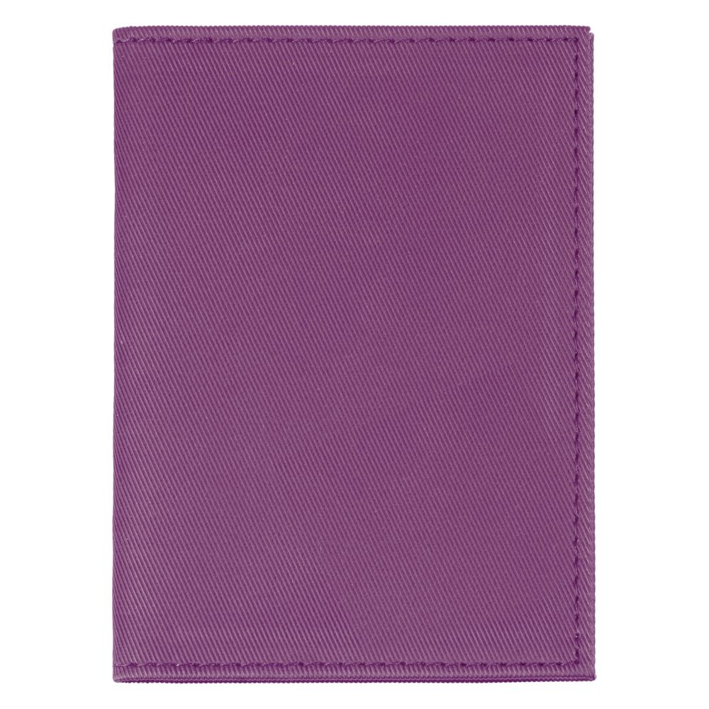 Обложка для автодокументов Twill, сиреневая-2