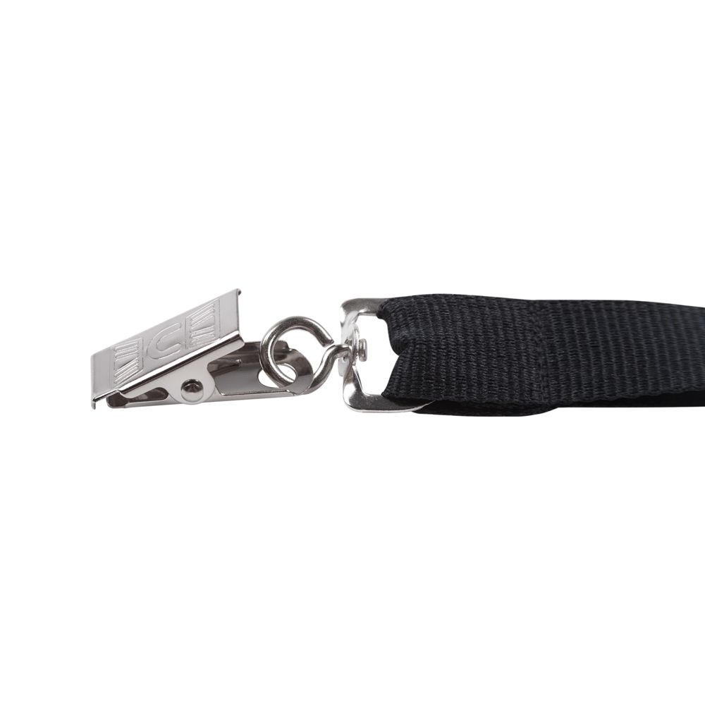 Лента для бейджа Neckband, черная-3