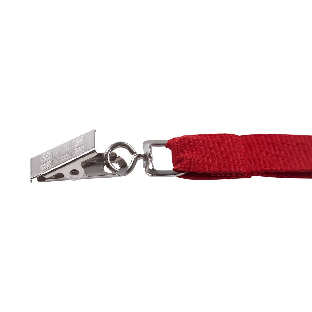 Лента для бейджа Neckband, красная-3
