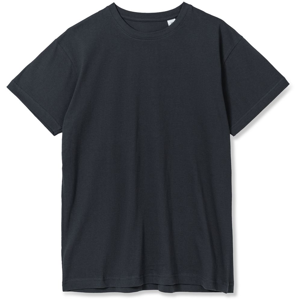 Футболка унисекс T-Bolka 180, темно-серая (графит), размер S-1