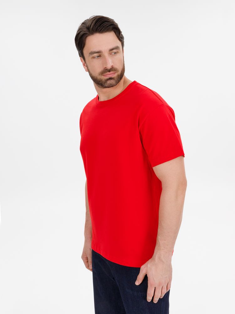 Футболка унисекс T-Bolka 180, красная, размер XXL-6