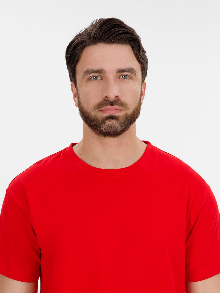 Футболка унисекс T-Bolka 180, красная, размер XXL-7