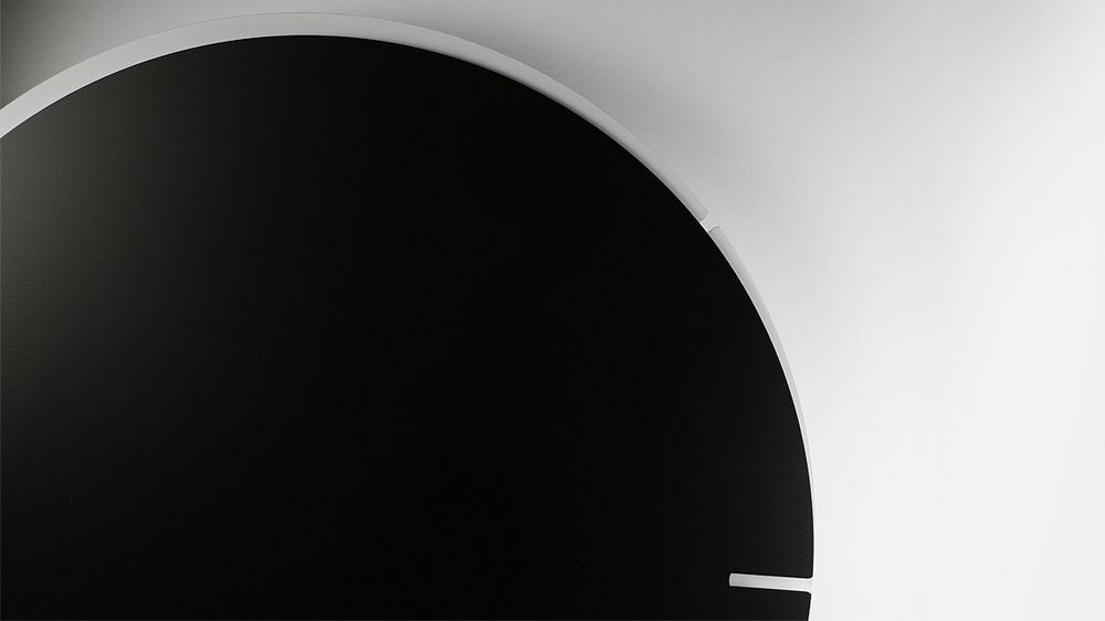 Часы настенные Melancholia Clock, черные-3