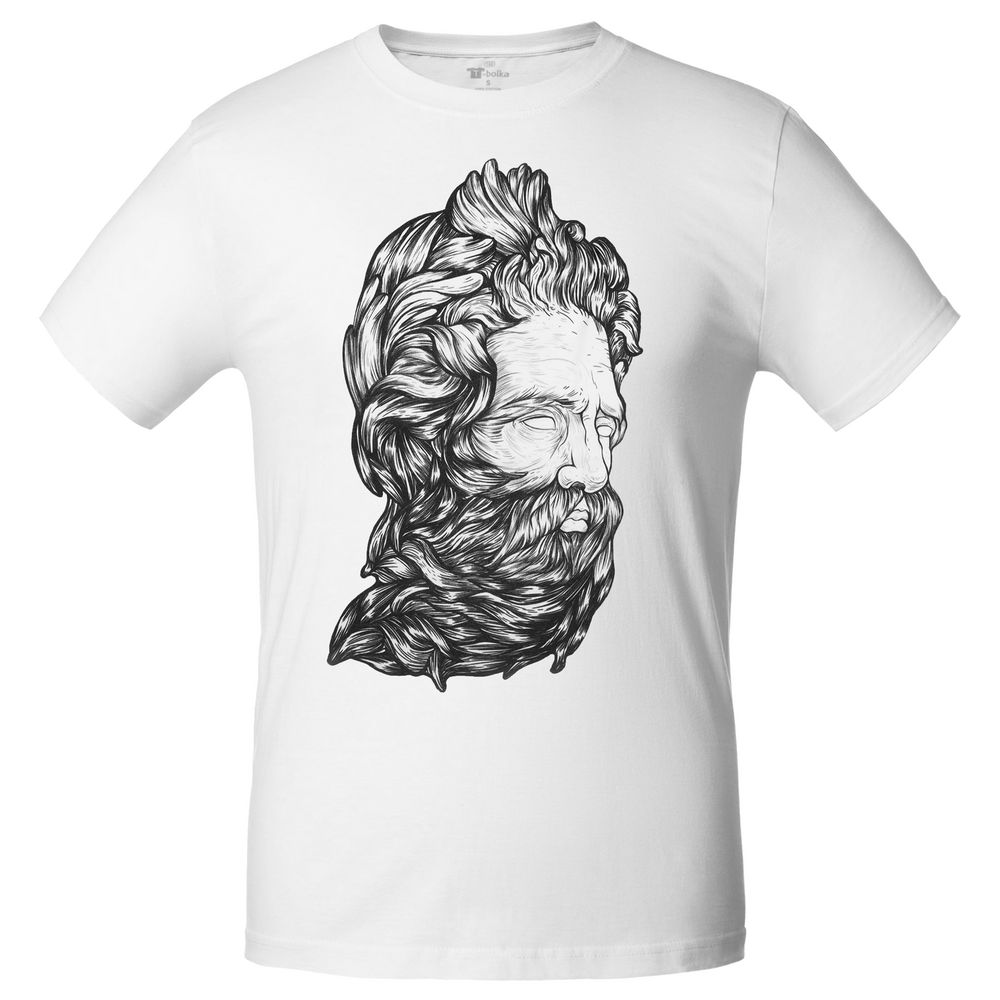 Футболка Tattoo, белая, размер S-2