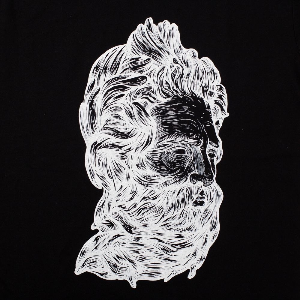 Футболка Tattoo Inverted, черная, размер S-6