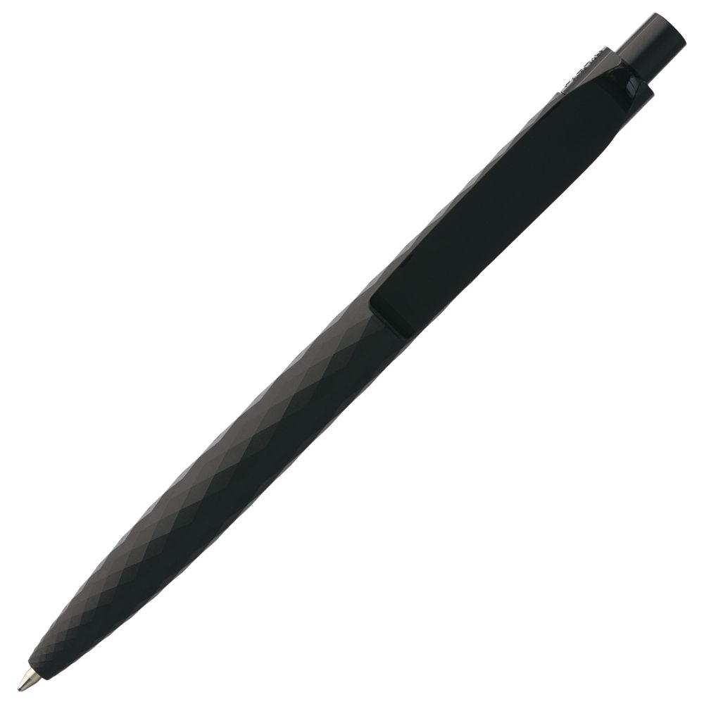 Ручка шариковая Prodir QS01 PRP-P Soft Touch, черная-2