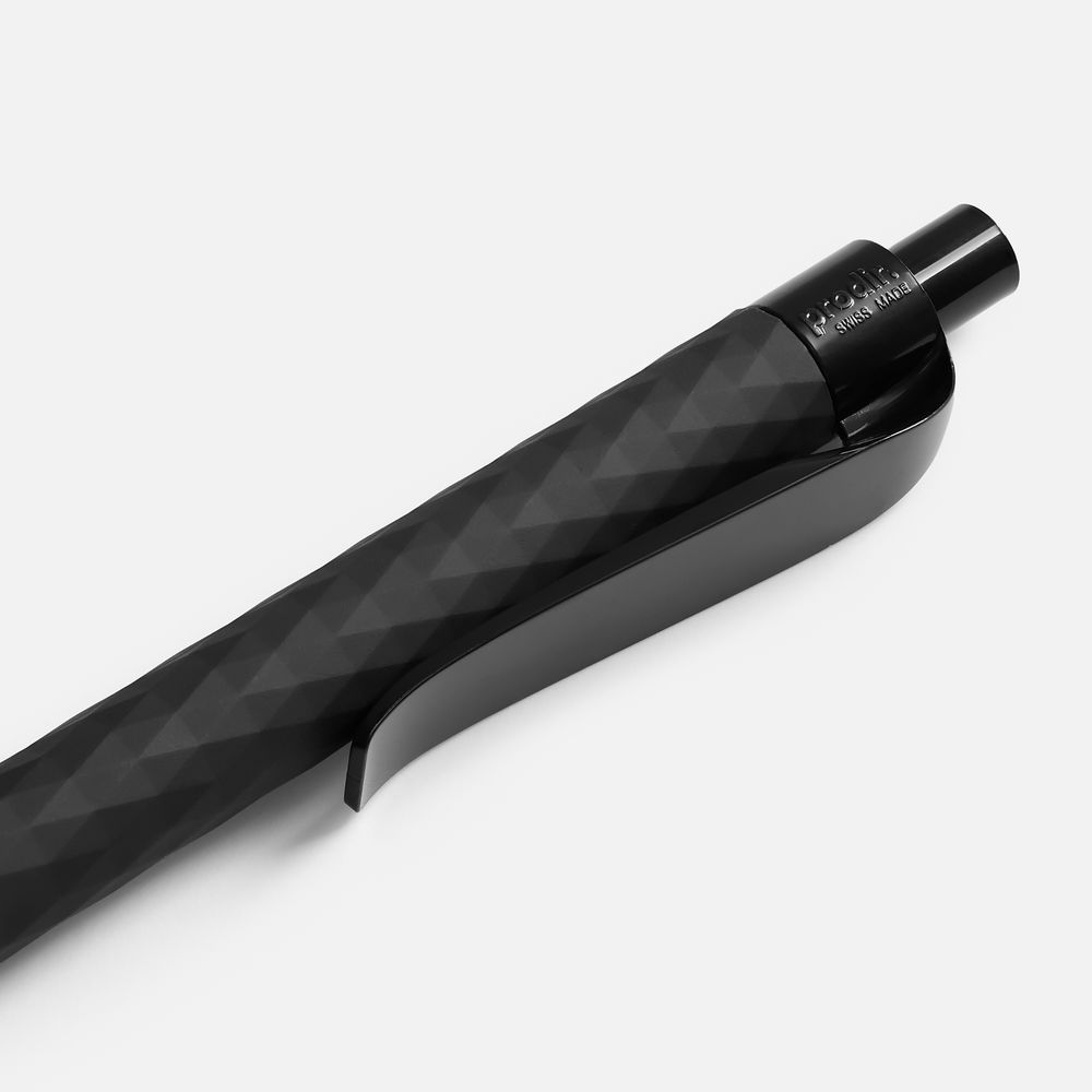Ручка шариковая Prodir QS01 PRP-P Soft Touch, черная-6