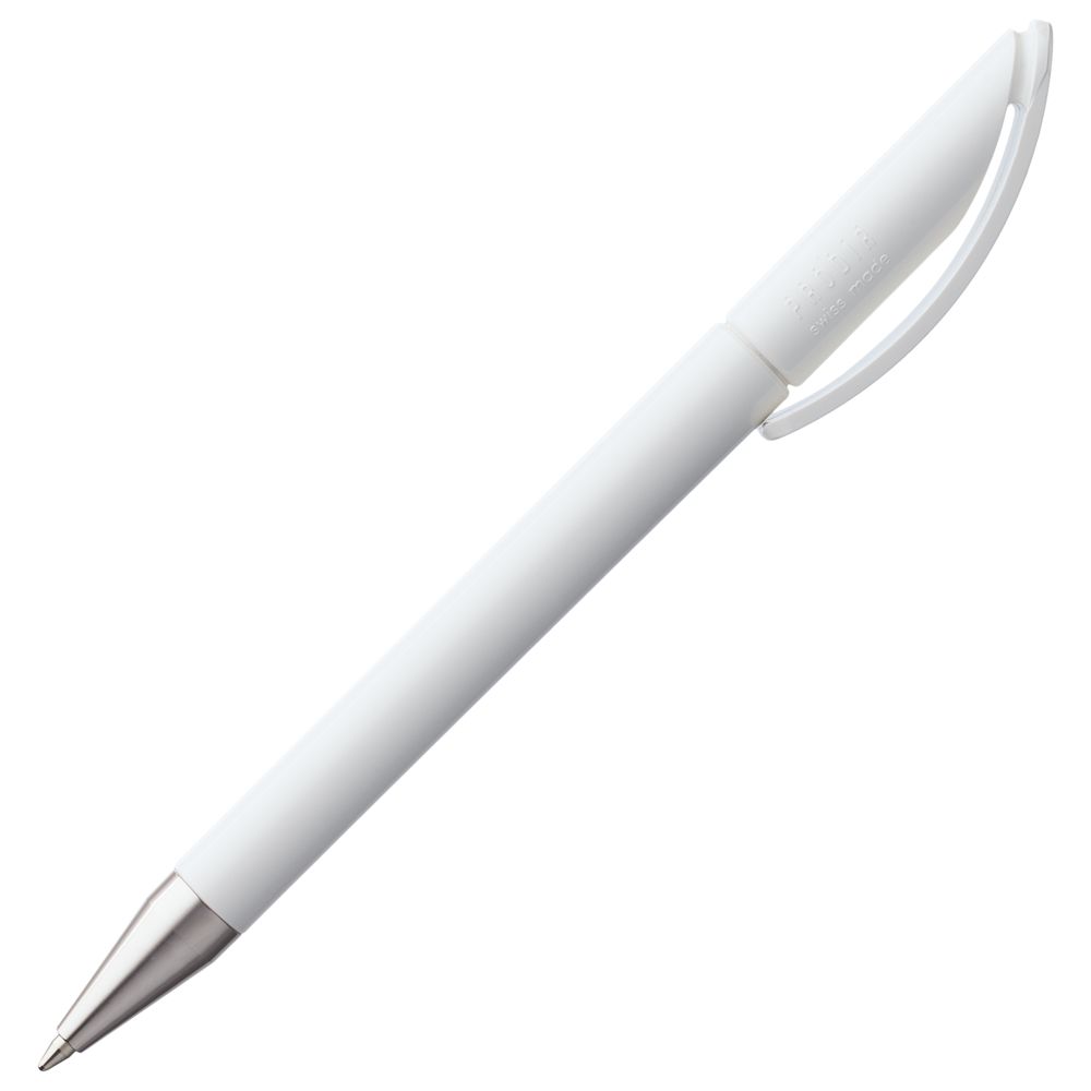 Ручка шариковая Prodir DS3 TPC, белая-4