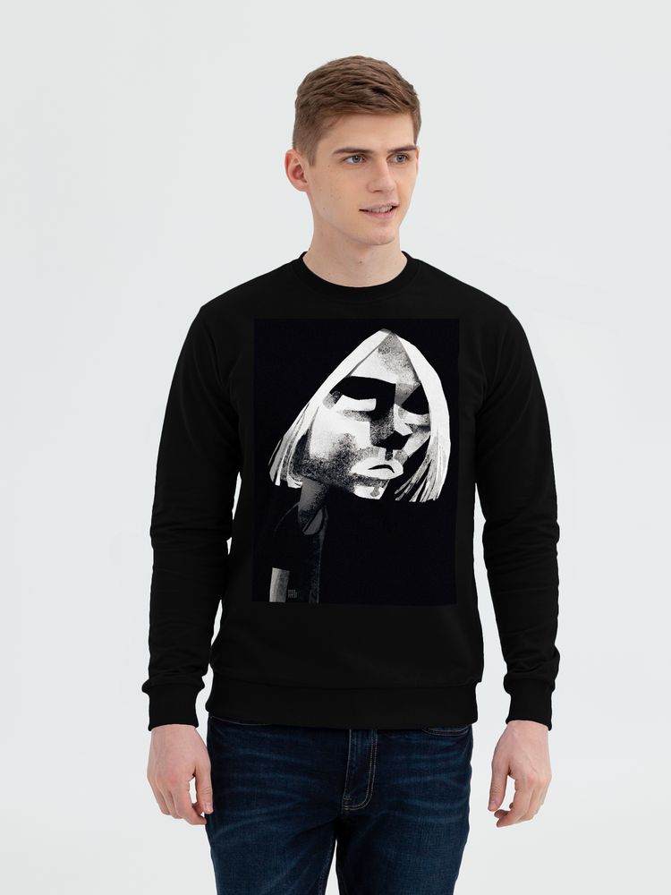 Свитшот «Меламед. Kurt Cobain», черный, размер S-1
