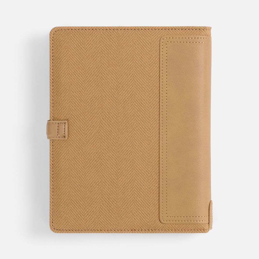 Ежедневник-органайзер Twill, недатированный, коричневый-2