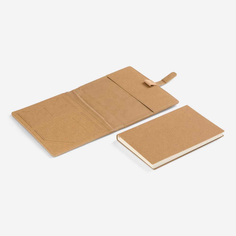 Ежедневник-органайзер Twill, недатированный, коричневый-6