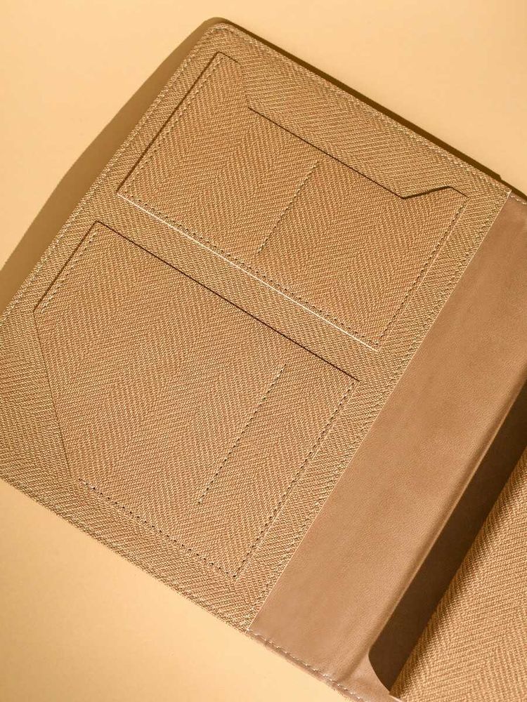 Ежедневник-органайзер Twill, недатированный, коричневый-15
