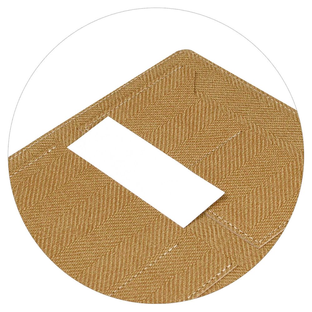 Ежедневник-органайзер Twill, недатированный, коричневый-16