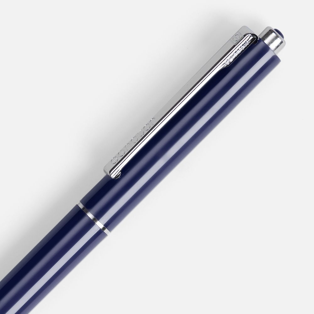 Ручка шариковая Senator Point, ver.2, темно-синяя-3