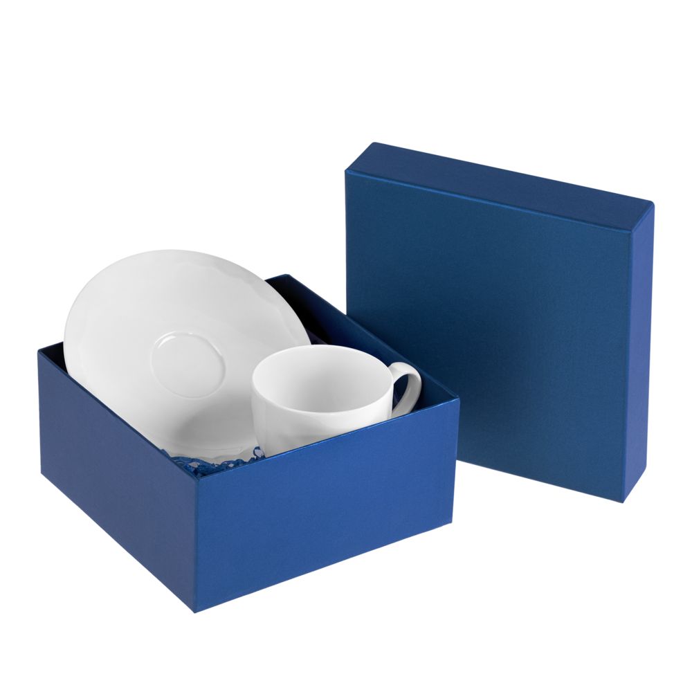 Коробка Satin, малая, синяя-3