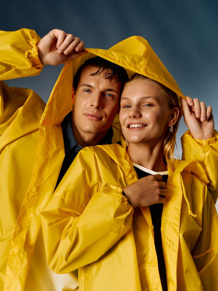 Дождевик унисекс Rainman желтый, размер XS-6