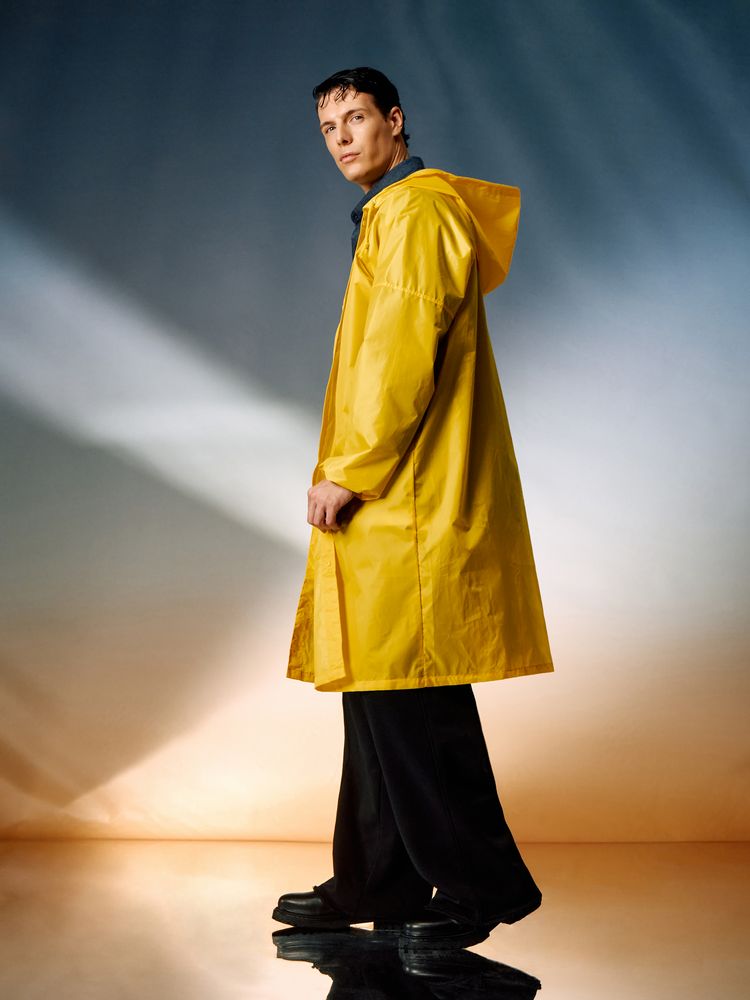 Дождевик унисекс Rainman желтый, размер XS-8