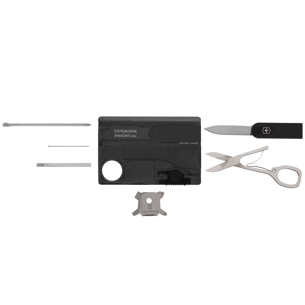 Набор инструментов SwissCard Lite, черный-4