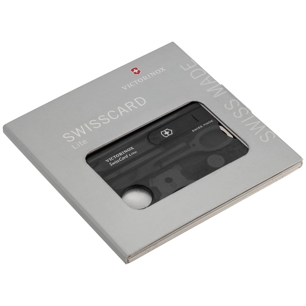 Набор инструментов SwissCard Lite, черный-5