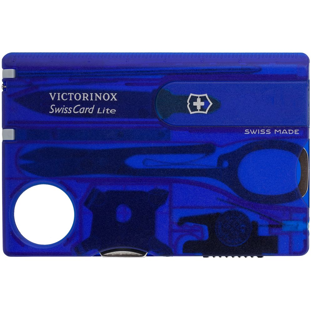 Набор инструментов SwissCard Lite, синий-2