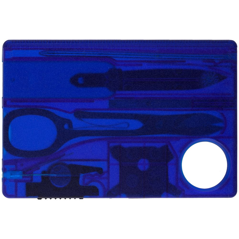 Набор инструментов SwissCard Lite, синий-3