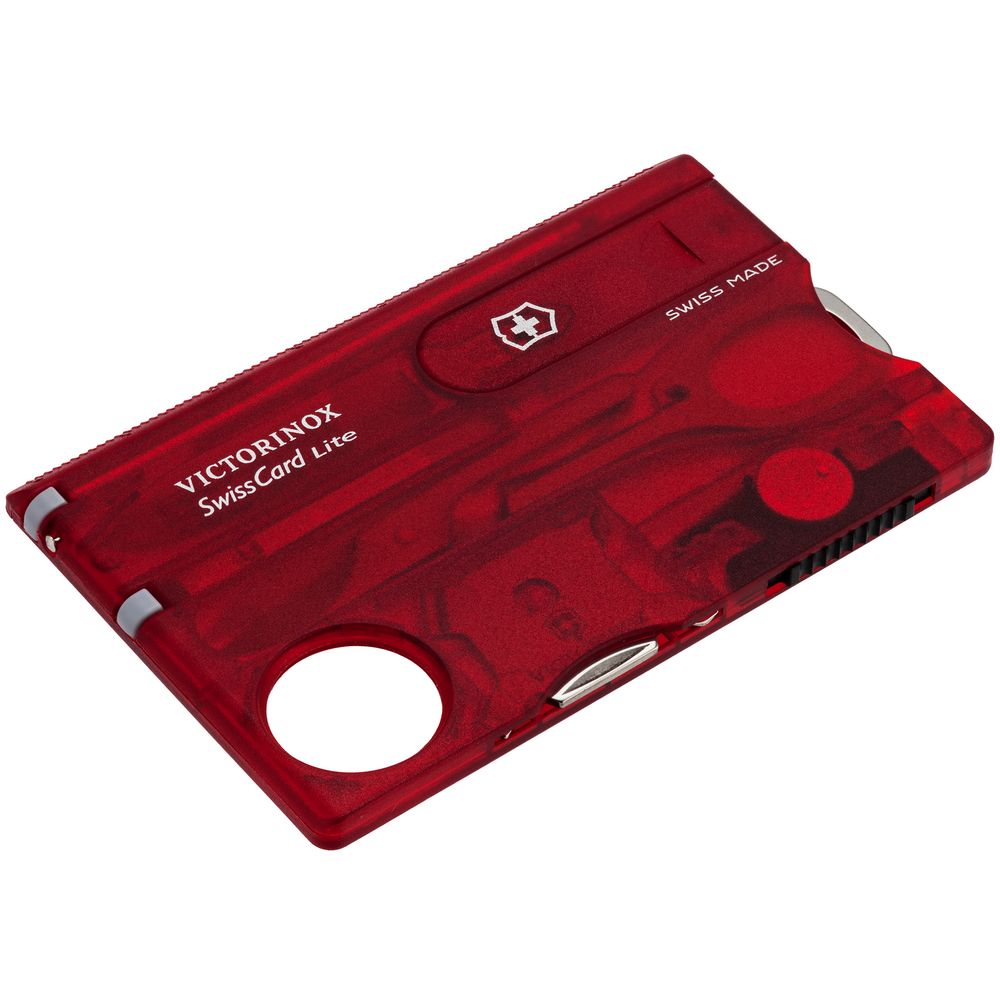 Набор инструментов SwissCard Lite, красный-1