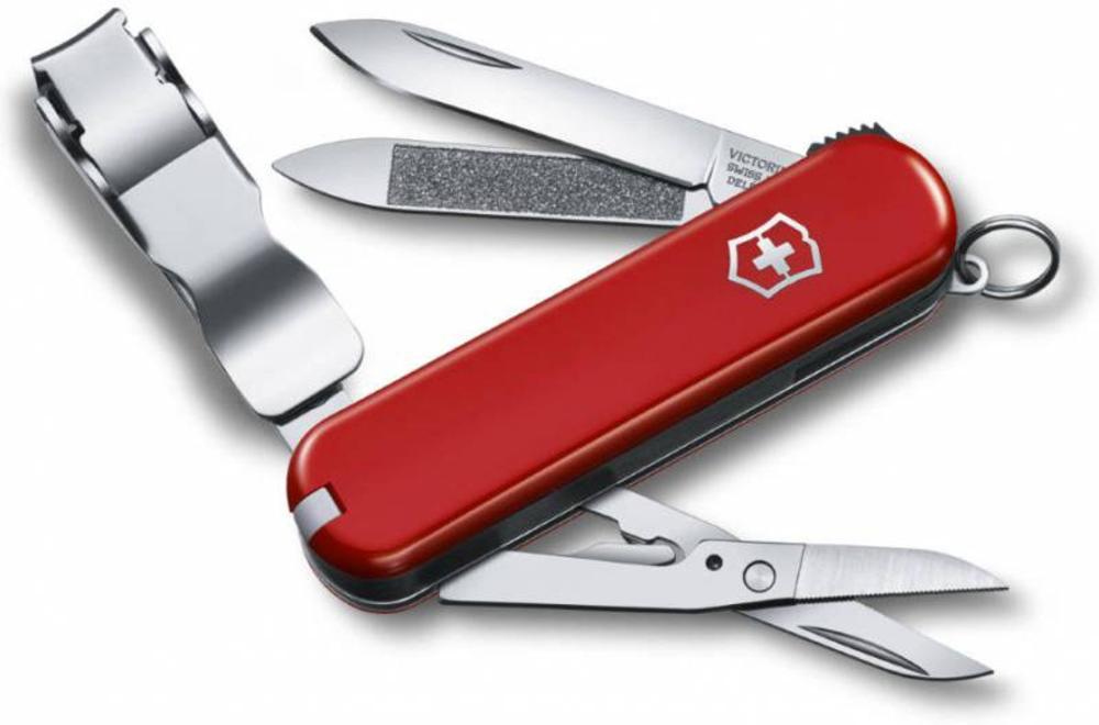 Нож-брелок Nail Clip 580, красный-1