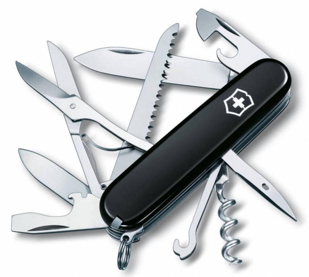 Офицерский нож Huntsman 91, черный-1