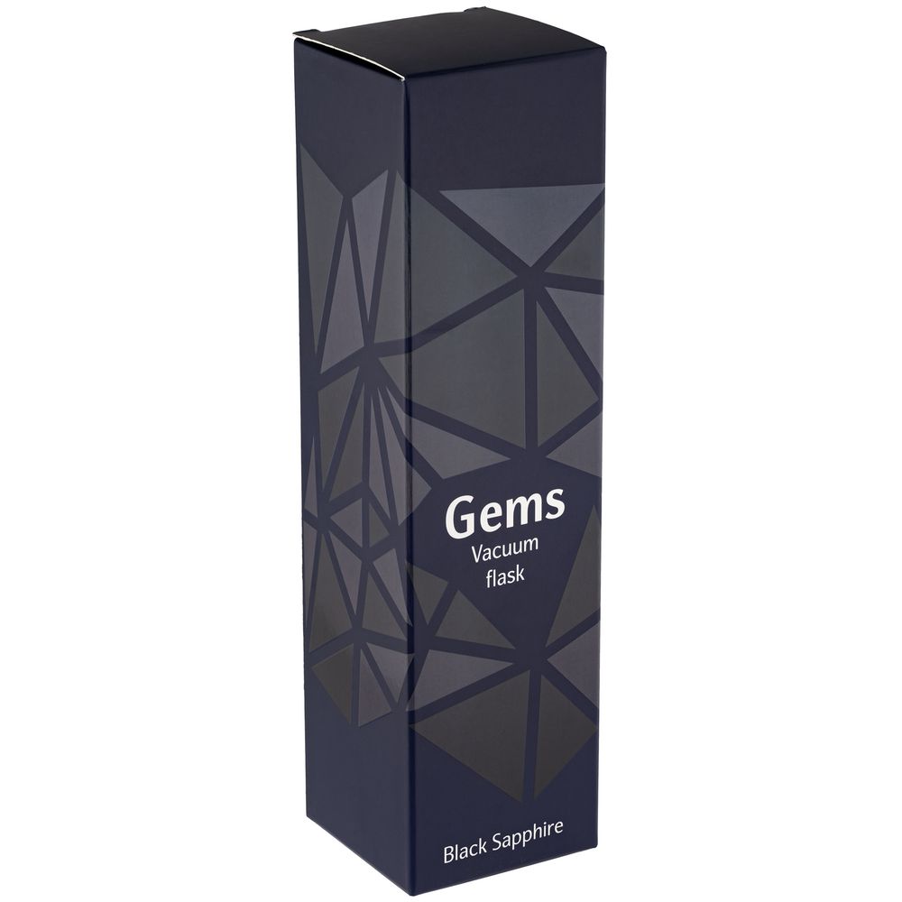 Термос Gems Black Sapphire, сапфир (синий)-6