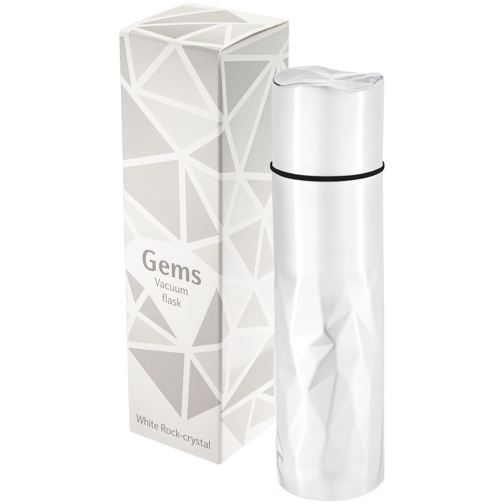 Термос Gems White Rock Crystal, белый горный хрусталь-5