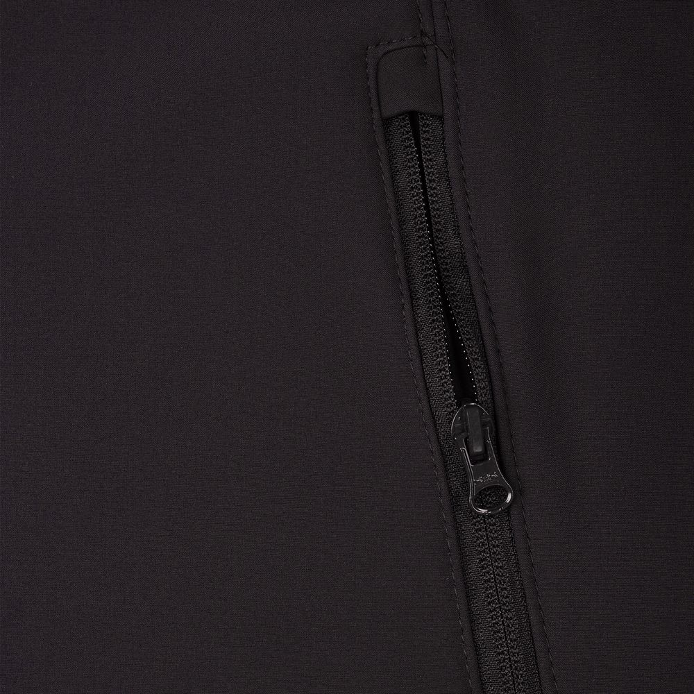 Куртка мужская Hooded Softshell черная, размер S-5