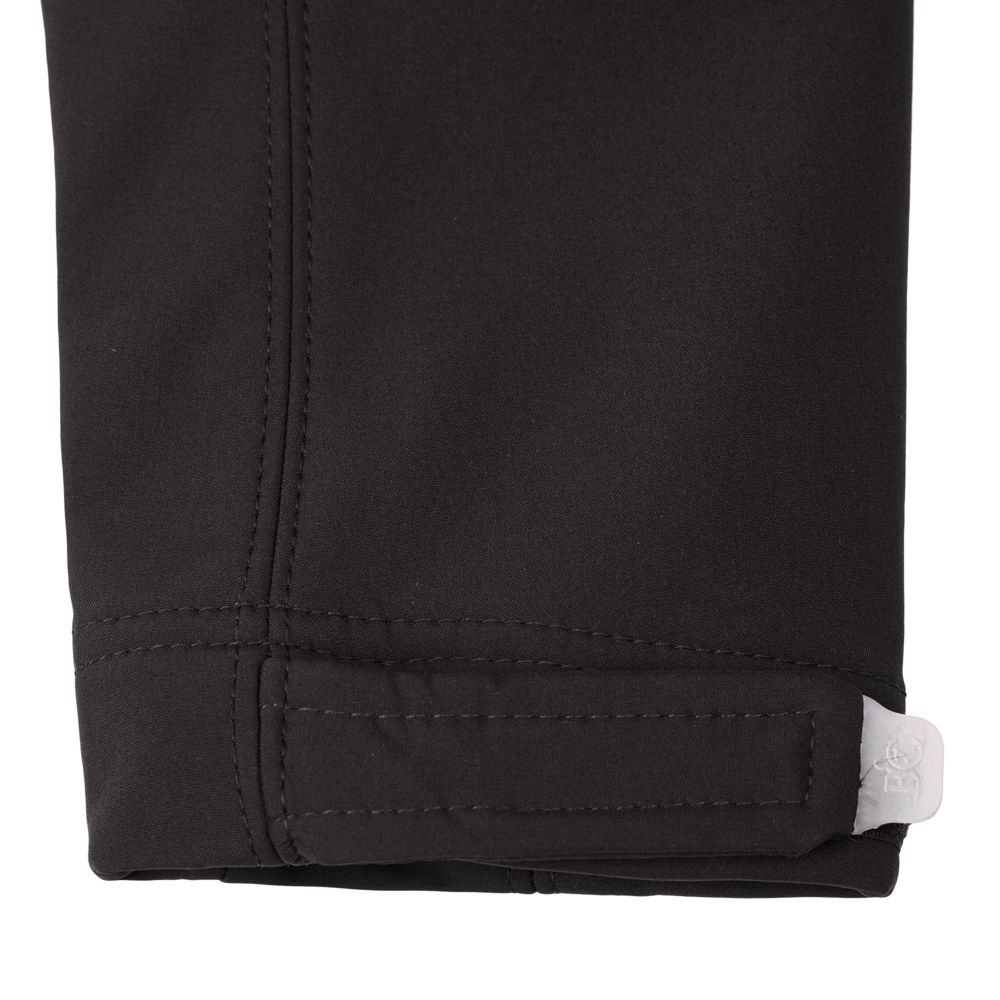 Куртка мужская Hooded Softshell черная, размер S-6